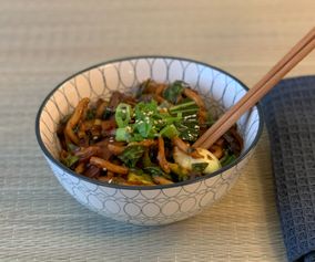Amazing Vegan Udon Noodles