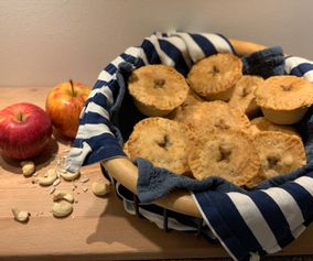 Nutty Apple Pie Muffins