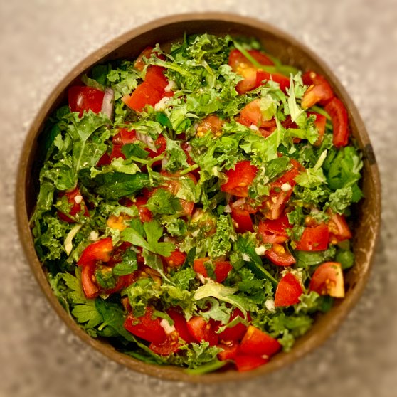 Easy Vegan Salad 